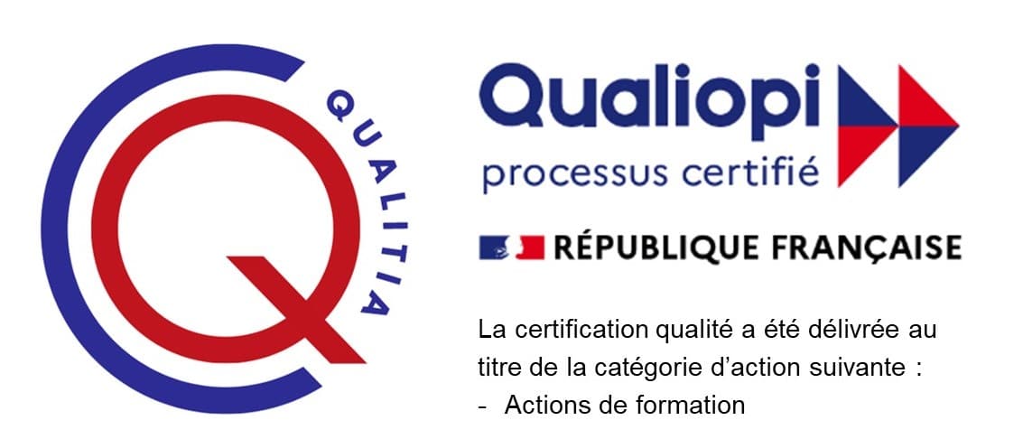 Les formations de l'association sont certifiées Qualiopi